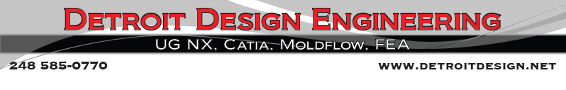 Mold Filling Analysis, FEA, Product Design Engineering and Rapid Prototyping by Detroit Design Engineering, Troy, Michigan